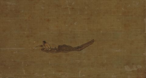寒江独钓图