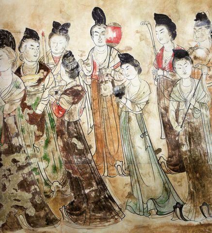 宫女图
