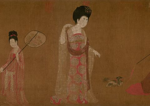 簪花仕女图