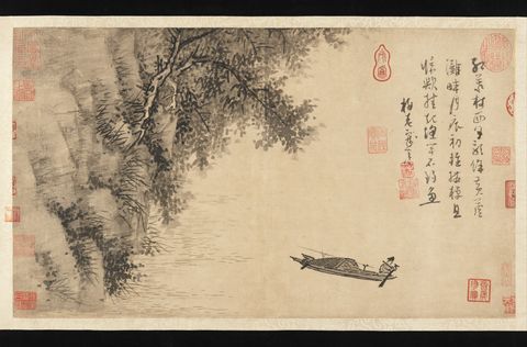 渔父图（局部）